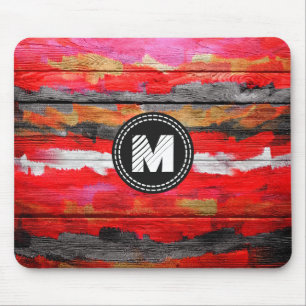 Farbige Holztäfelungen #4 Mousepad