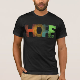 Farbige HOPE Inspirierende Herren T-Shirts