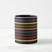 Farbige horizontale Linien Tasse – modernes Gesche (Zentrum)