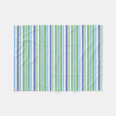 Farbige horizontale Streifen Fleecedecke (Vorderseite (Horizontal))