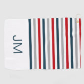 Farbige horizontale Streifen Golfhandtuch (Horizontal)