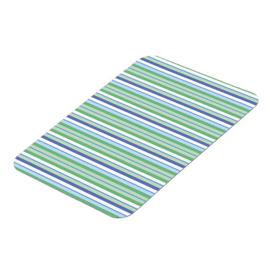 Farbige horizontale Streifen Magnet (Linke Seite)