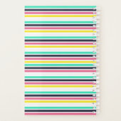 Farbige horizontale Streifen Planer (Rückseite)