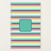 Farbige horizontale Streifen Planer (Vorderseite)