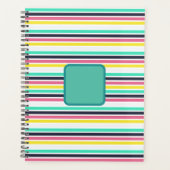 Farbige horizontale Streifen Planer (Vorderseite)