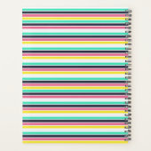 Farbige horizontale Streifen Planer (Rückseite)
