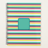 Farbige horizontale Streifen Planer (Vorderseite)