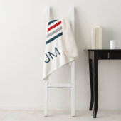 Farbige horizontale Streifen Sherpadecke (Beispiel)