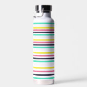 Farbige horizontale Streifen Trinkflasche (Rechts)