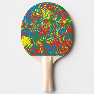 Farbige Hot Mess Blast Reb Gelb Grün Blau Ping Tischtennis Schläger