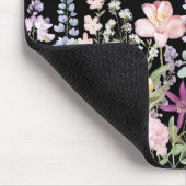 Farbige Hübsche Blumen Florale Garten Personalisie Mousepad (Ecke)