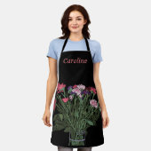 Farbige Hübsche Frühling Blume Bouquet für sie Schürze (Getragen)