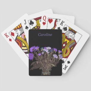 Farbige Hübsche Frühling Blume Bouquet für sie Spielkarten