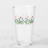 Farbige hübsche künstlerische Blume Glas (Rückseite)