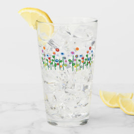 Farbige hübsche künstlerische Blume Glas