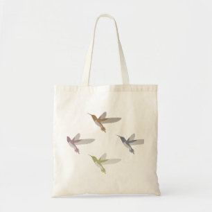 Farbige Hummingvögel Tragetasche