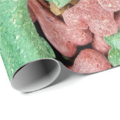 Farbige Hundeknochen Geschenkpapier (Rolleneckpunkt)