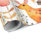 Farbige Hütte Geschenkpapier (Rolleneckpunkt)