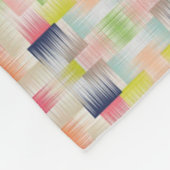 Farbige Ikat-Musterdecke Fleecedecke (Ecke)