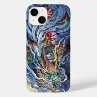 Farbige Illustration des chinesischen Drachens, my