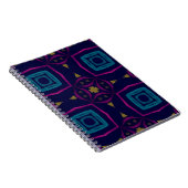 Farbige Illustration. Geometric Orna Notizblock (Rechte Seite)