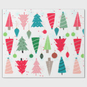 Farbige Illustration Weihnachten niedlich für Kind Geschenkpapier (Flach)