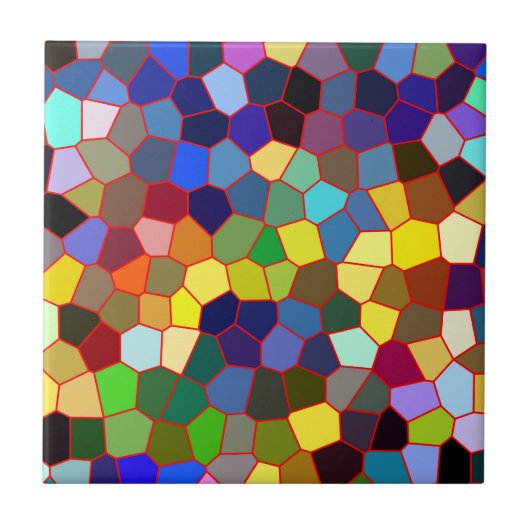 Farbige Imitat Festes Glas Look 2 Fliese (Vorderseite)