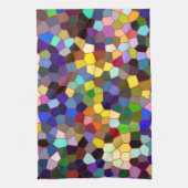 Farbige Imitat Festes Glas Look 2 Handtuch (Vertikal)