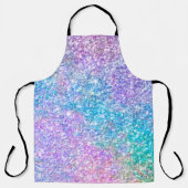 Farbige Imitat Glitzer nahtlos Muster Schürze (Vorderseite)
