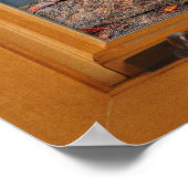 Farbige Imitate auf dem Seescenterplatz Poster (Ecke)