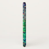 Farbige Imitate Glitzer Hintergrund Case-Mate iPhone Hülle (Hinten/Links)