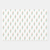 Farbige Imitate Tissue Paper Art Weihnachten Geschenkpapier Set (Vorderseite 2)