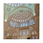 Farbige Innendecke der blauen Moschee Fliese (Vorderseite)