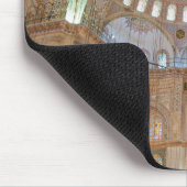 Farbige Innendecke der blauen Moschee Mousepad (Ecke)