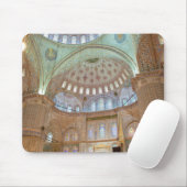 Farbige Innendecke der blauen Moschee Mousepad (Mit Mouse)