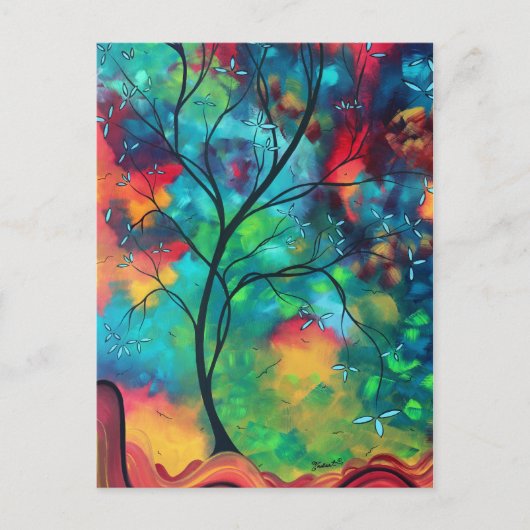 Farbige Inspirationen Postkarte (Vorderseite)