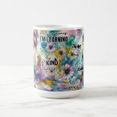 Farbige Inspirierende Frau Kaffeetasse (Mittel)