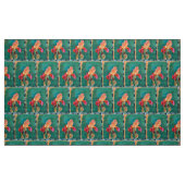 Farbige Iris-Blume Stoff (Fat Quarter (45,7 x 55,9 cm))