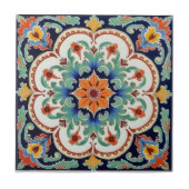Farbige Iznik-Persisch-Türkische Handbemalte Repro Fliese (Vorderseite)