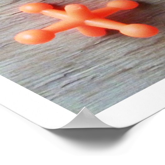 Farbige Jacke Poster (Ecke)