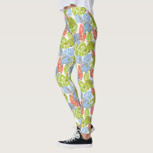 Farbige Jungle-Elefanten Leggings (Links)