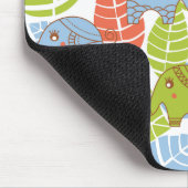 Farbige Jungle-Elefanten Mousepad (Ecke)