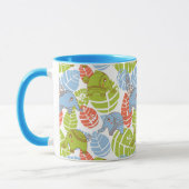 Farbige Jungle-Elefanten Tasse (Links)