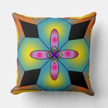 Farbige Kachel-Style-Mandala