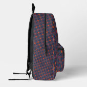 Farbige Kacheln Bedruckter Rucksack (Links)