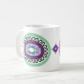 Farbige Kaffeetasse (Vorderseite Links)