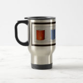 Farbige Kaffeetassen gerahmt (Links)