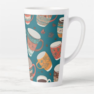 Farbige Kaffeetassen Milchtasse