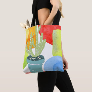 Farbige Kakteen Tasche