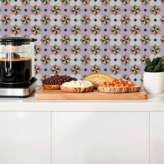 Farbige kaleidoskopische hydraulische Fliesen